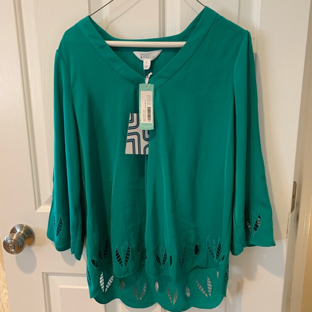 Nwt- market spruce teal too